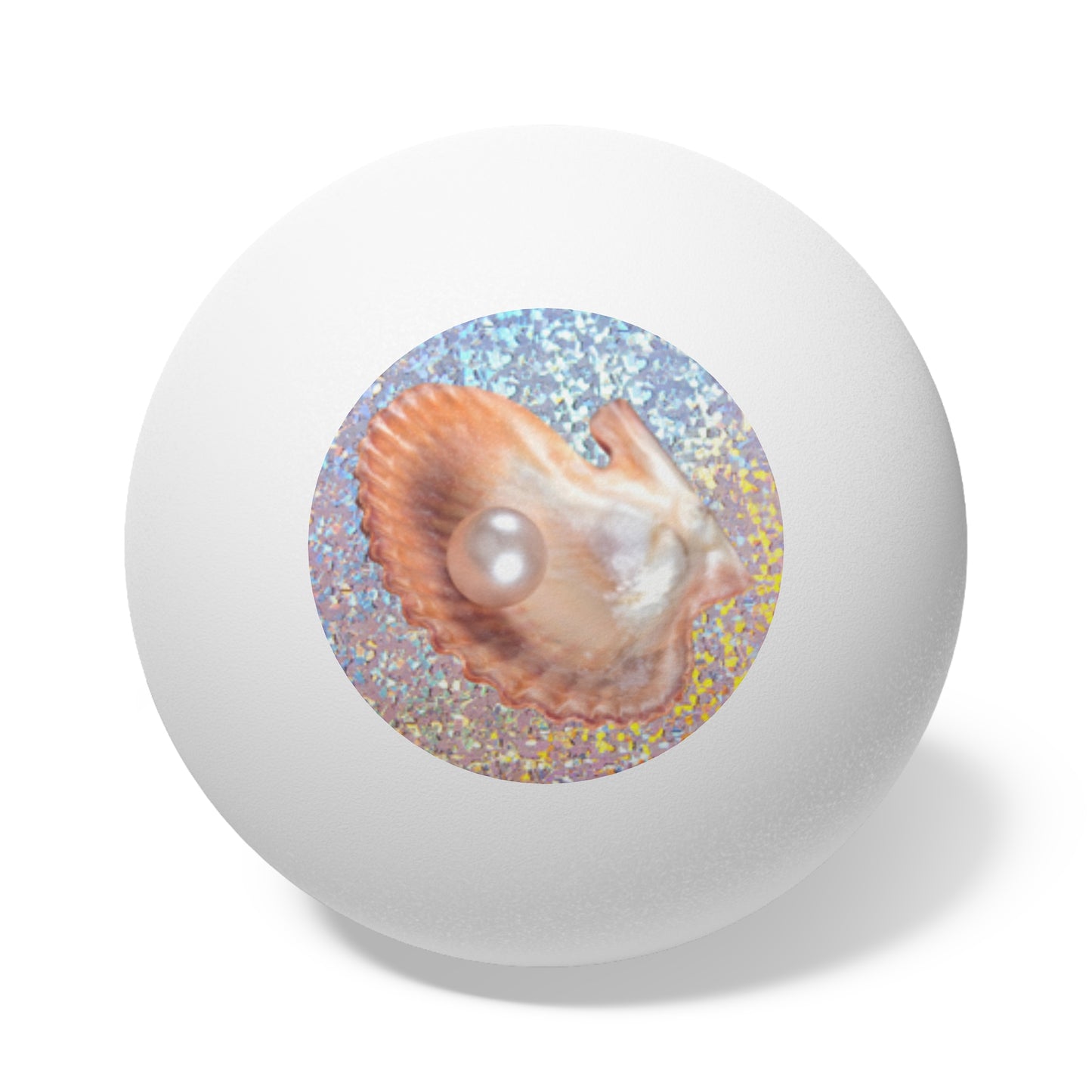 Tropical Paradise Ping Pong Balls - 6 Pack with Peach Pearl