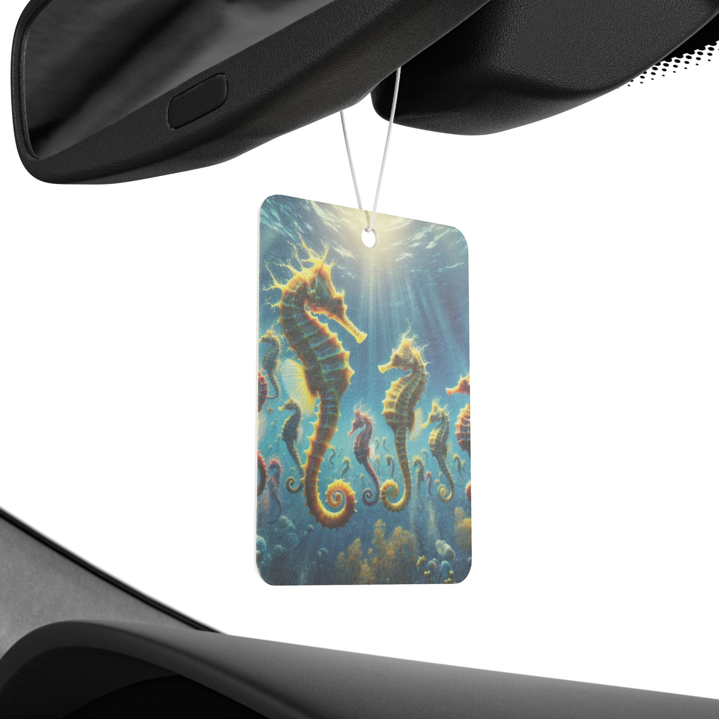 Seahorse Party Home Car Air Freshener - Vibrant Tropical Aromatic Décor