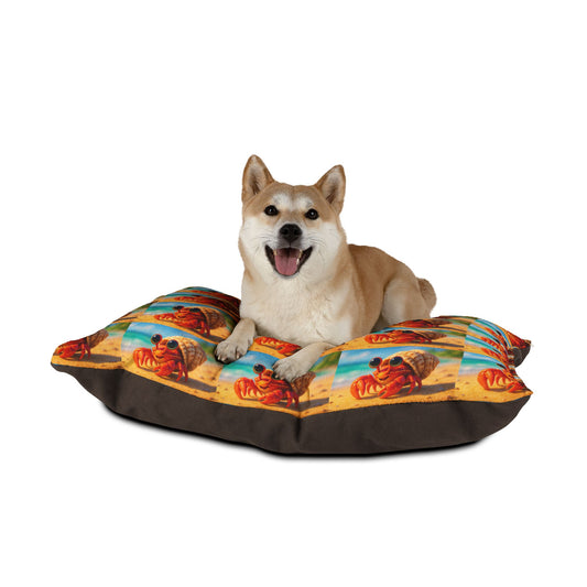 Baby Hermit Crab Pet Bed - Cozy and Fun Dog or Cat Bed for Beach Lovers