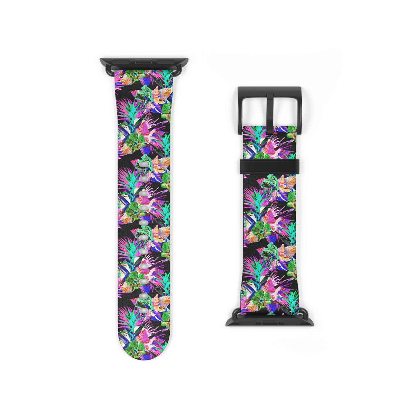 Apple Watch Band - Plant Palooza, black