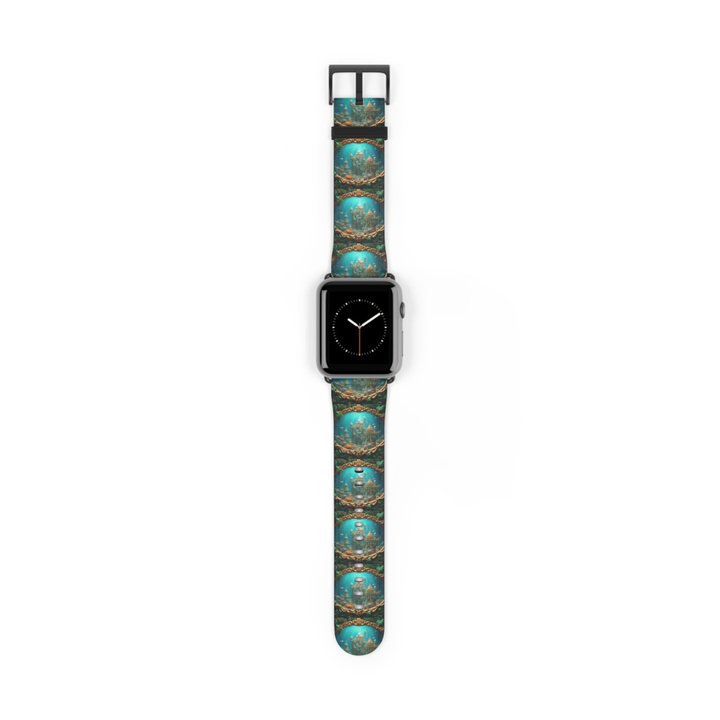 Apple Watch Band - Mermaid Palace, Aegean Sea, Vertical