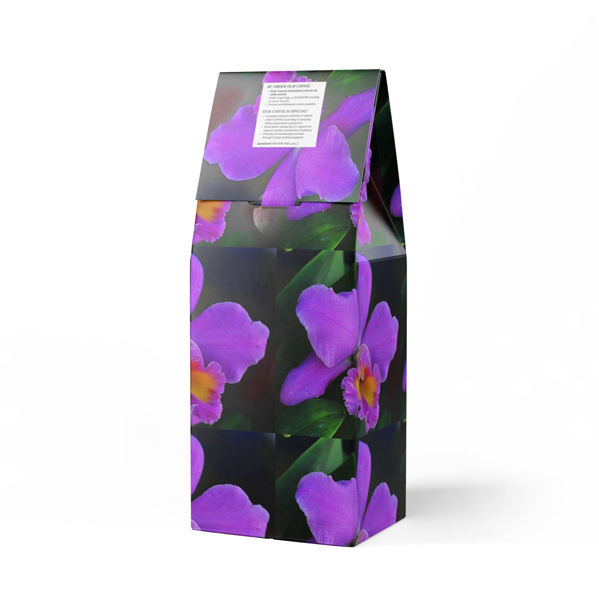 Citrus Bay Blend™ (Medium Roast) Specialty Grade Craft Coffee / Real Purple Orchid