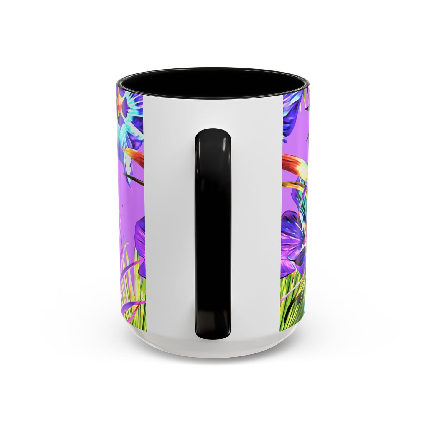 Accent Coffee Mug (11, 15oz), Plant Palooza, purple / Various Colors