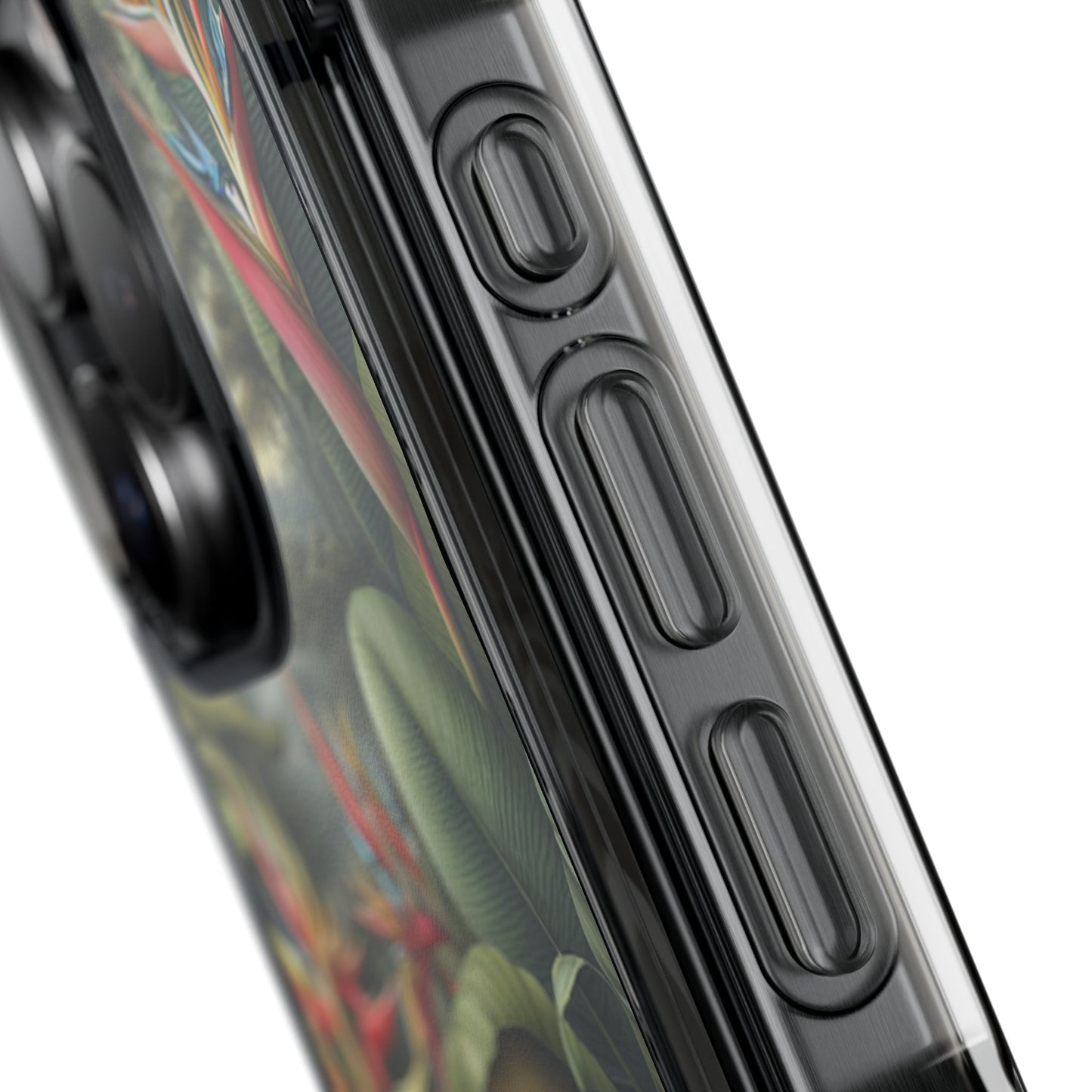 Rainforest Rabbit Outing Magnetic Clear Phone Case, Many Models