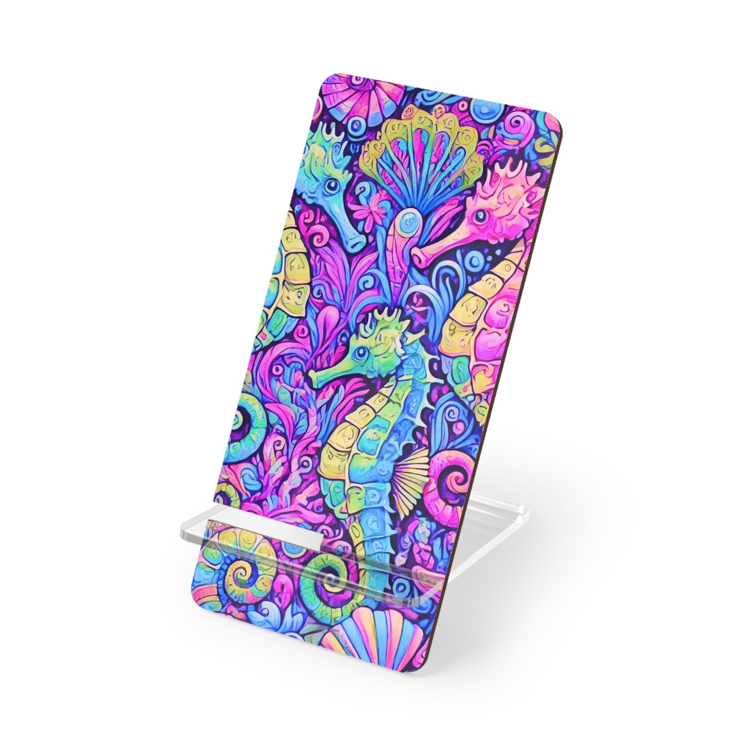 Stylish Smartphone Display Stand - Seahorse Trio/Fantasy Pop
