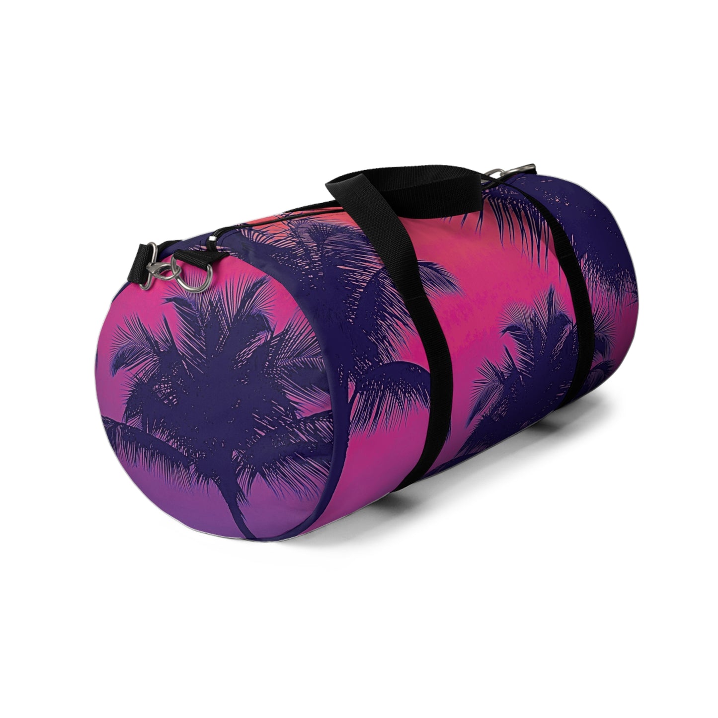 Tropical Duffel Bag - Perfect for Travel and Gym / Palm Glow Pop
