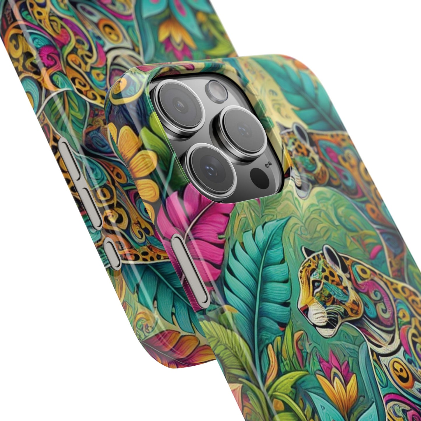 Slim Phone Cases - Jaguar Pop