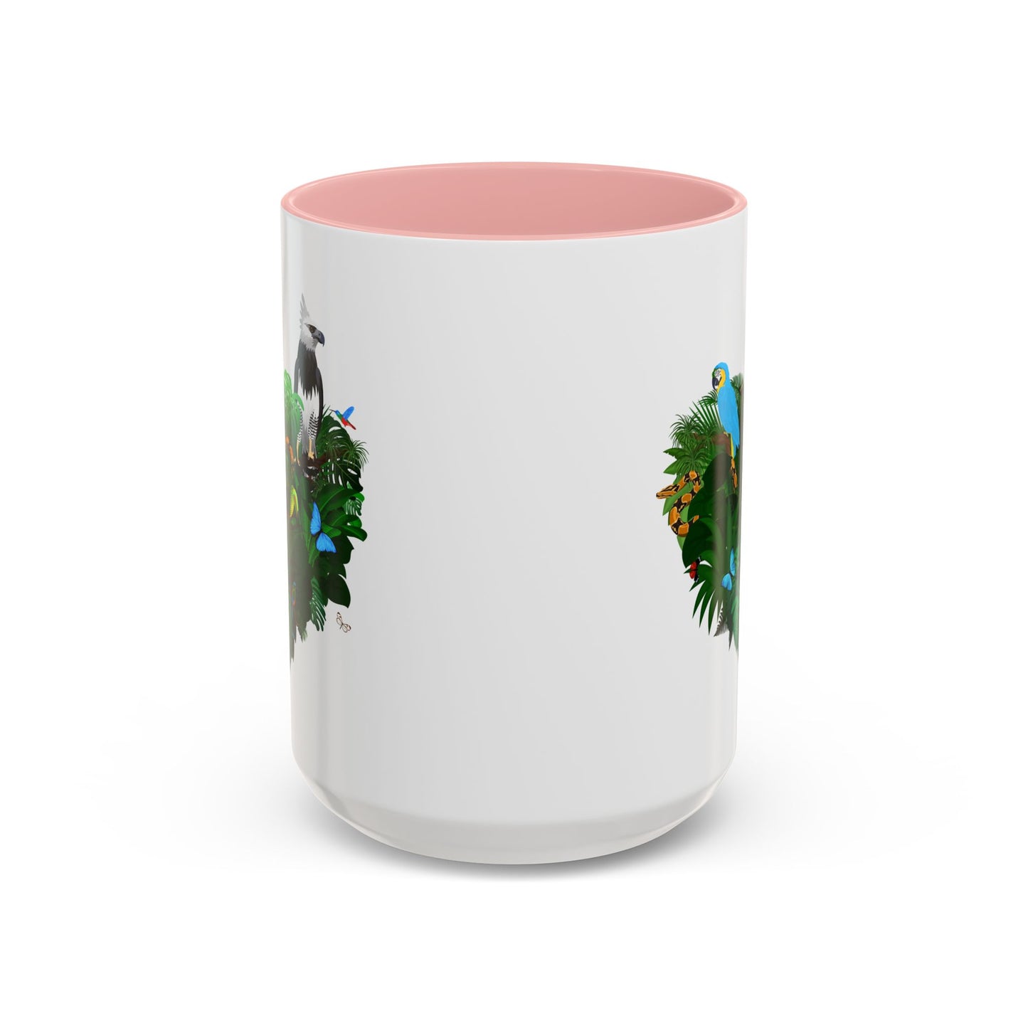 Accent Coffee Mug | Tropical-Inspired Drinkware / Rainforest Love