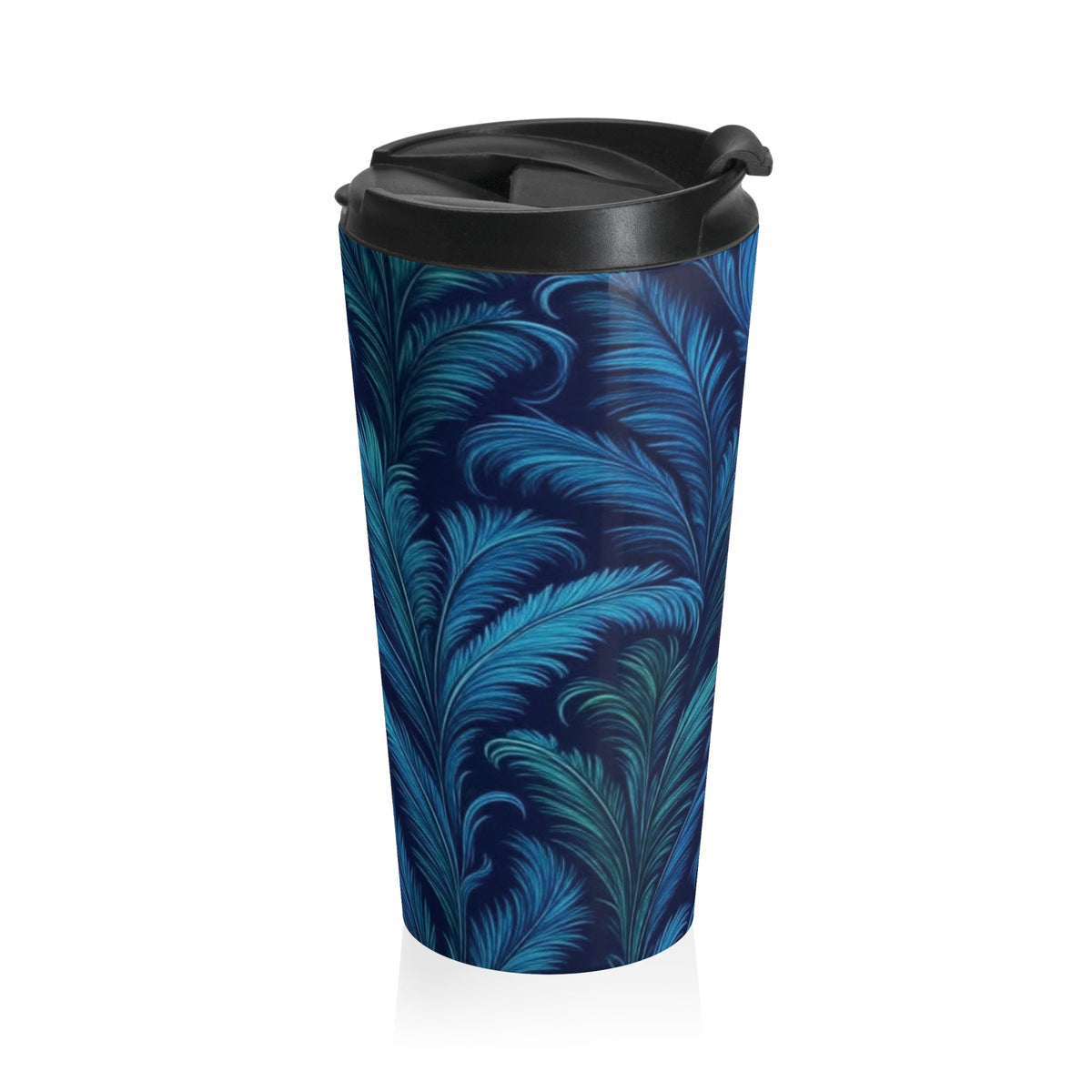 15 oz. Stainless Steel Travel Mug / Rocco Deep Ocean