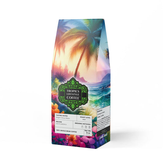 Golden Sands Single Origin™ Coffee (Light-Medium Roast) Specialty Grade / Bay of Peace