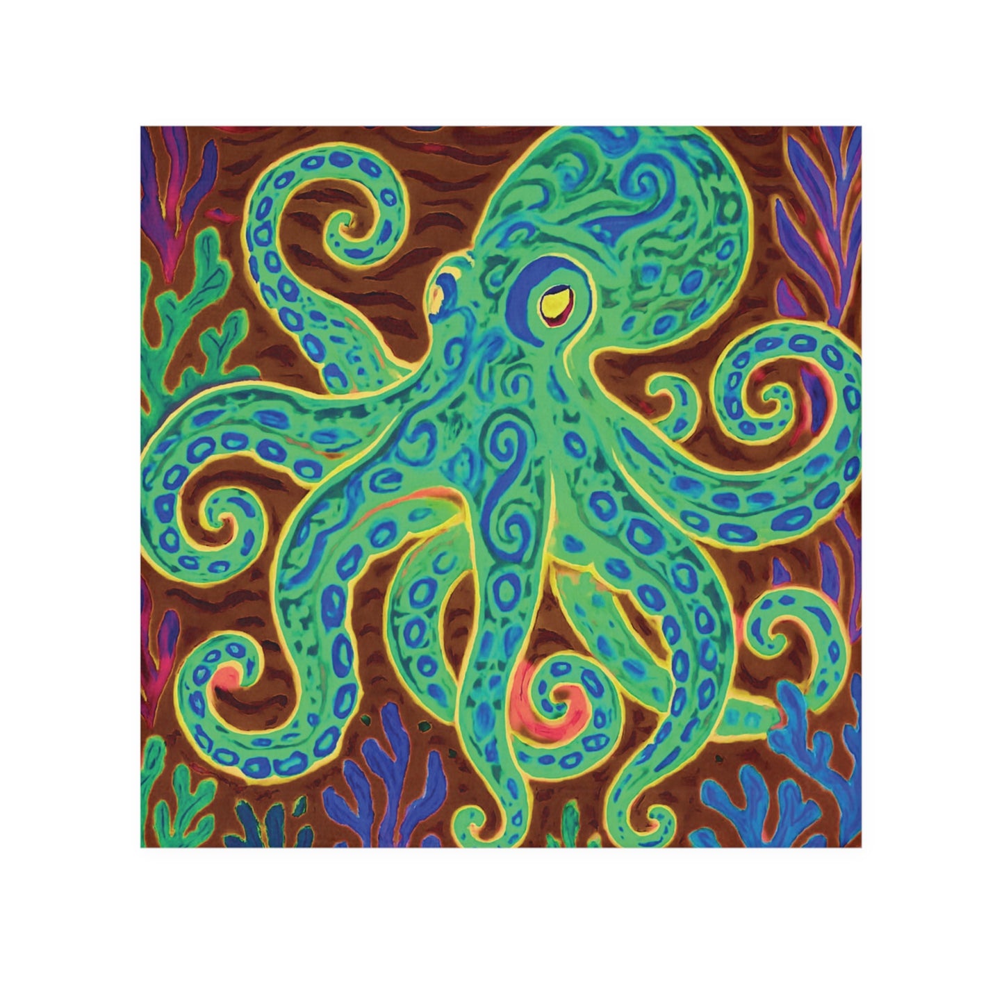 Face Towel - Gamma Kraken Joe