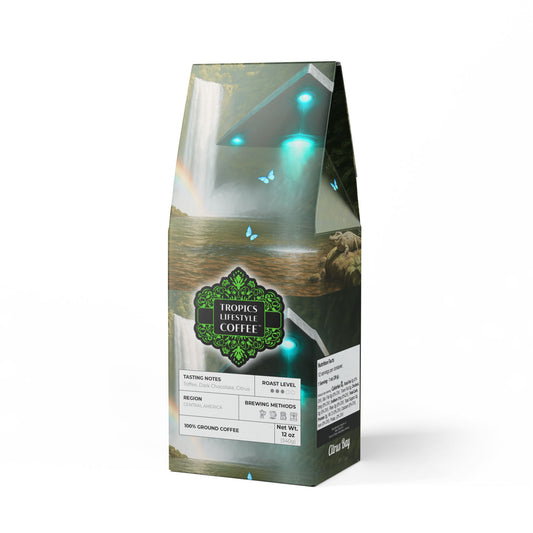 Citrus Bay Blend™ (Medium Roast) Specialty Grade Craft Coffee / UFO and Waterfall