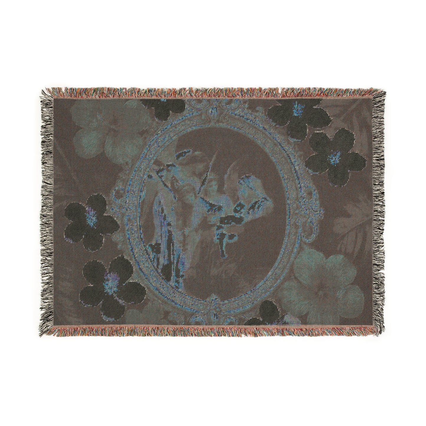 Woven Blanket, 3 Sizes - Tropical Home Decor / Song of the Angels