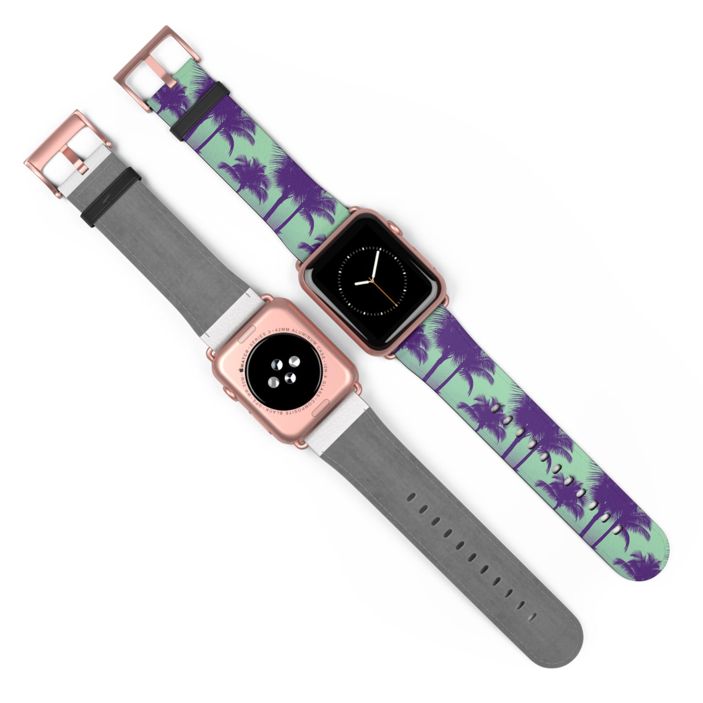 Apple Watch Band - Tropical Palm Glow Minty