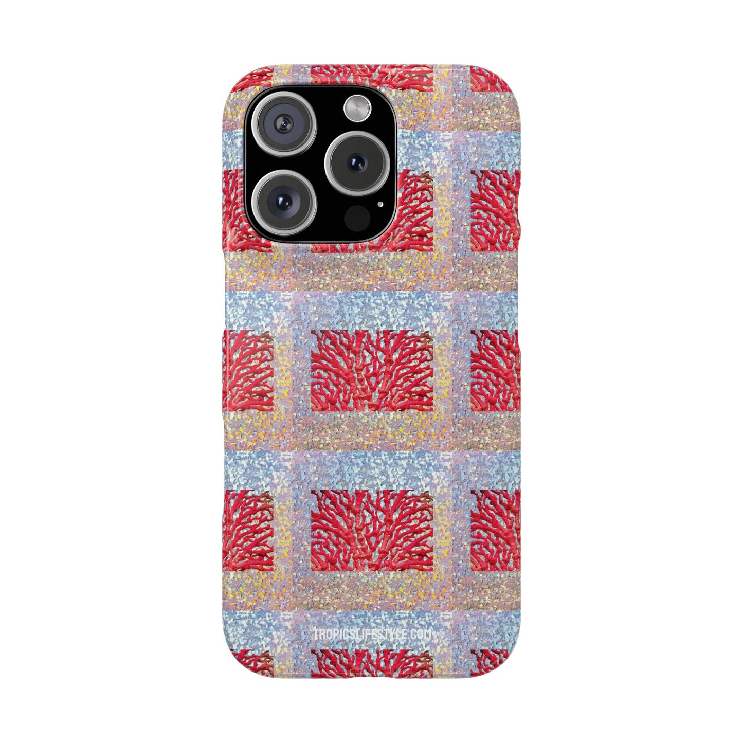 Slim Phone Cases - Disco Red Coral