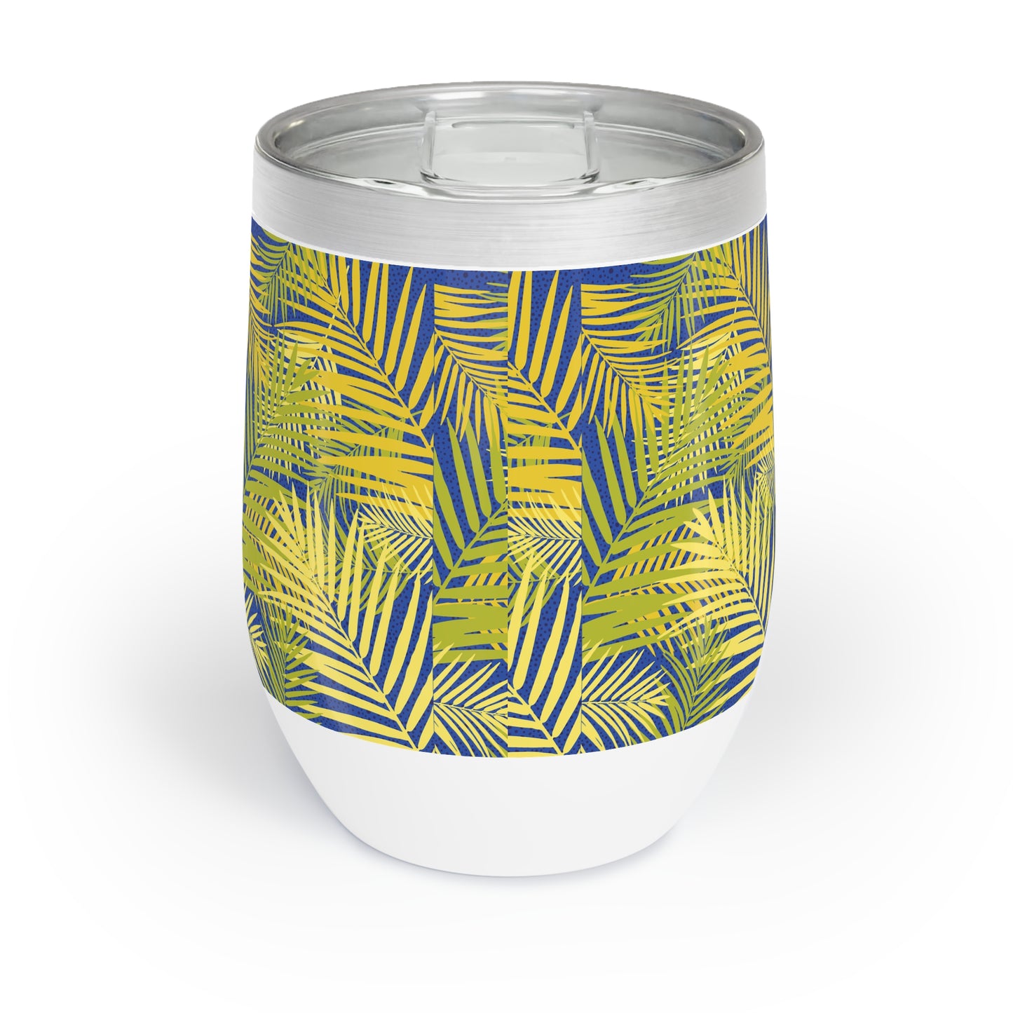 Chill Wine Tumbler, Tropical Greens