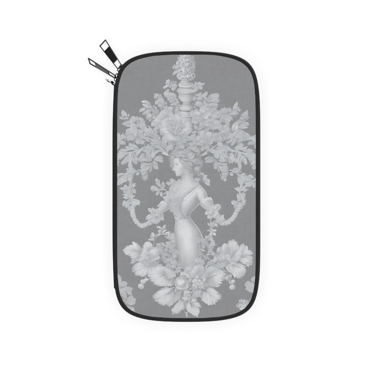 Passport Wallet – Perfect for Travelers & Adventurers / Pearl Lady Toile, Slate