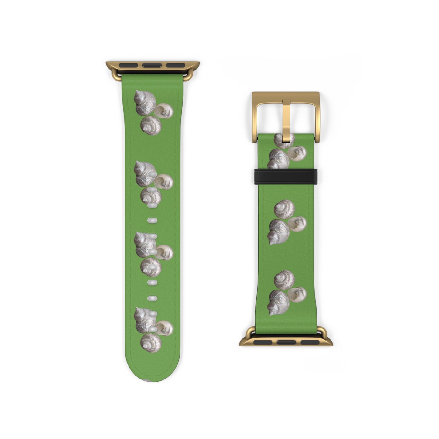 Apple Watch Band - Nautilus Shell Trio, green