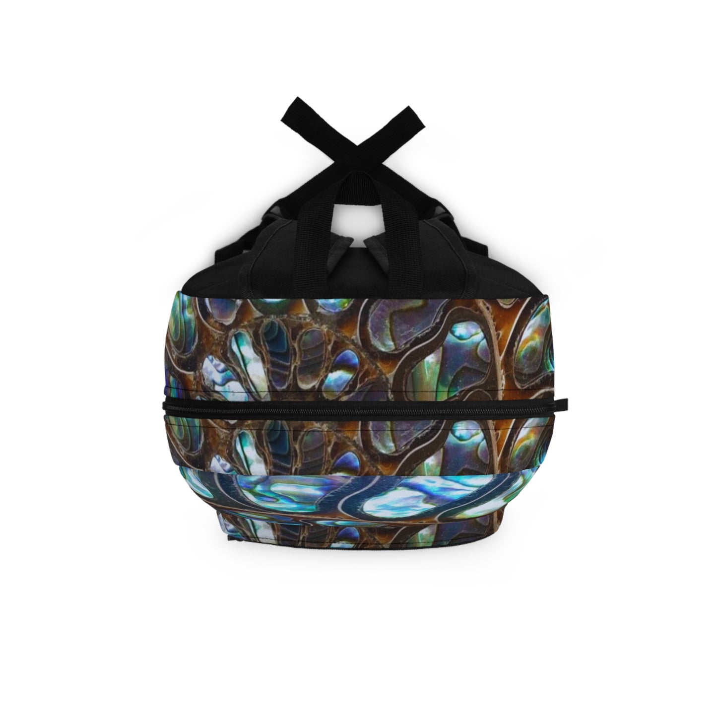 Tropical Backpack  / Ammonite and Abalone