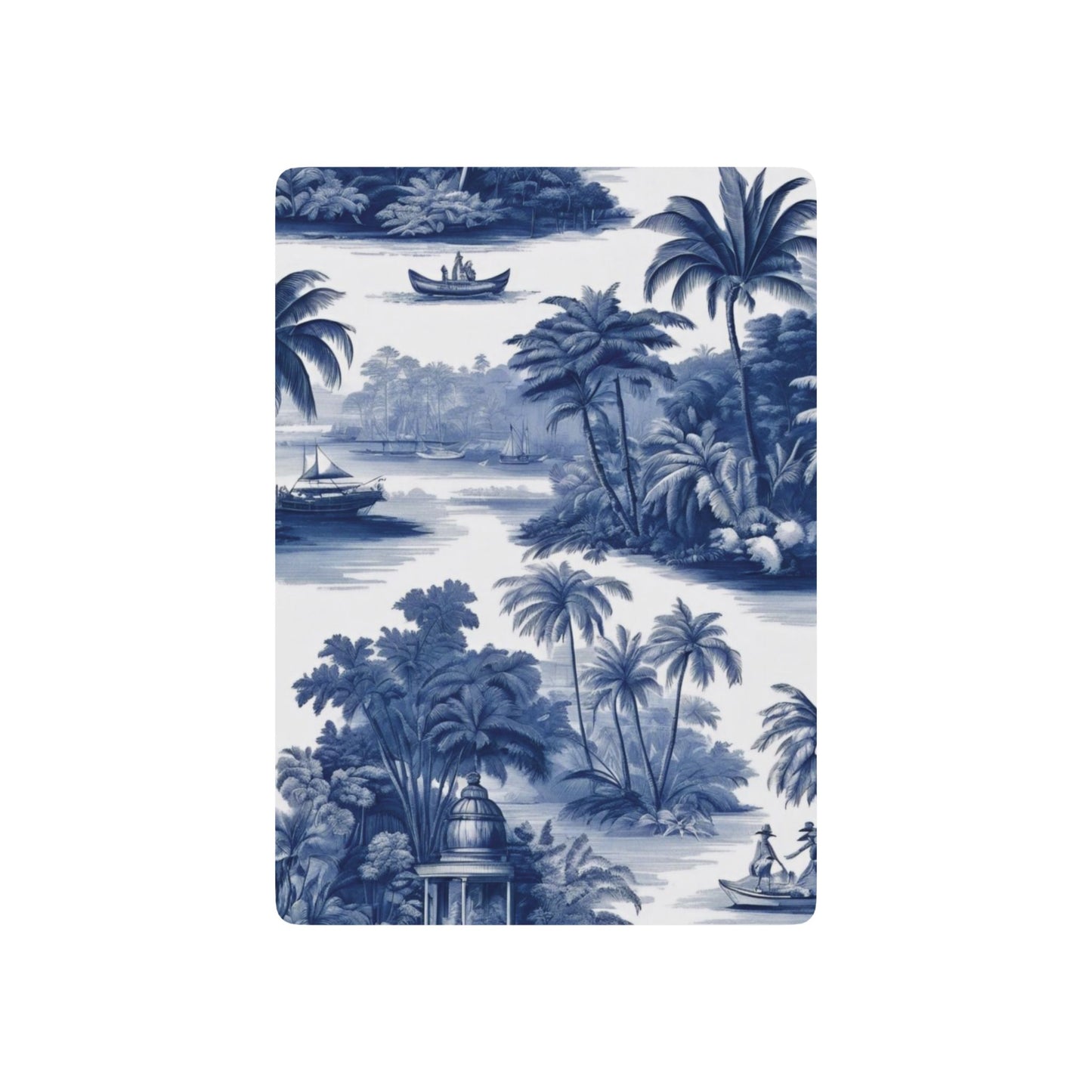 Poker Playing Cards - My Last Voyage Toile Design