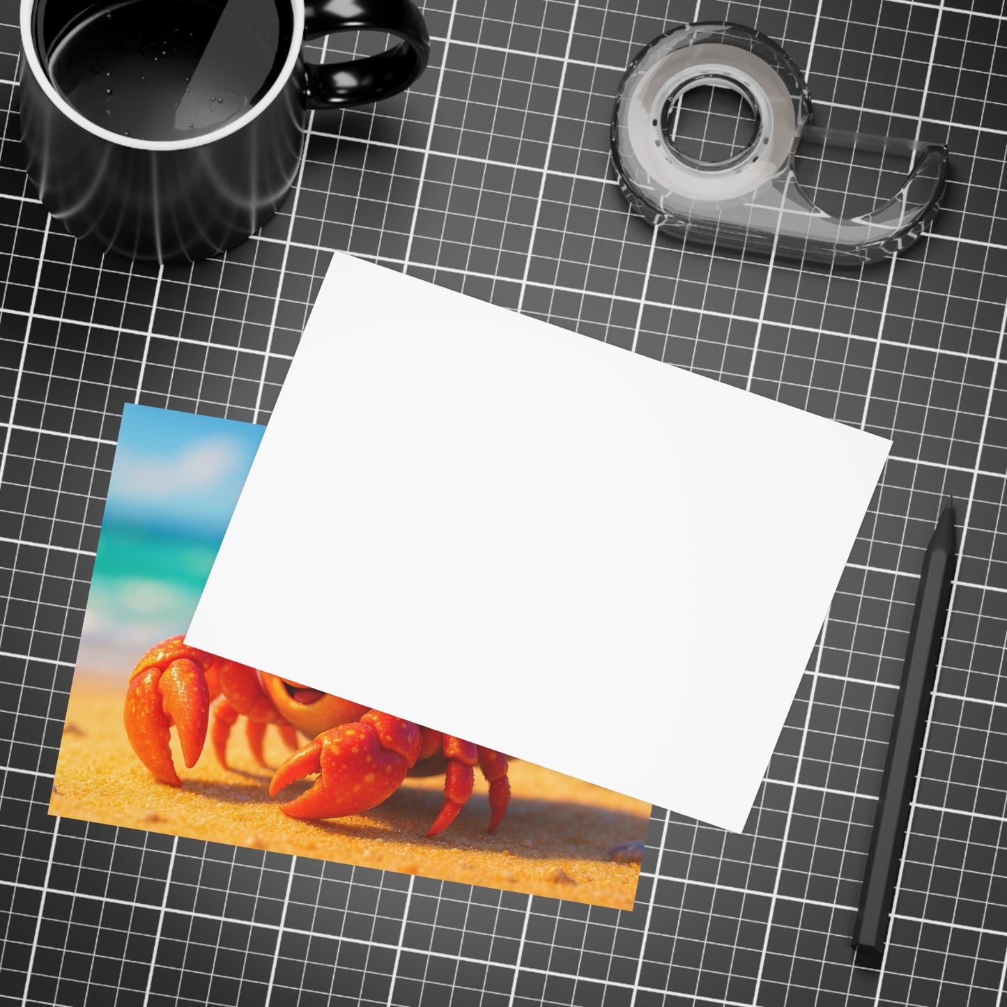 Baby Hermit Crab Postcard Bundle - Perfect for Ocean Lovers & Greetings!