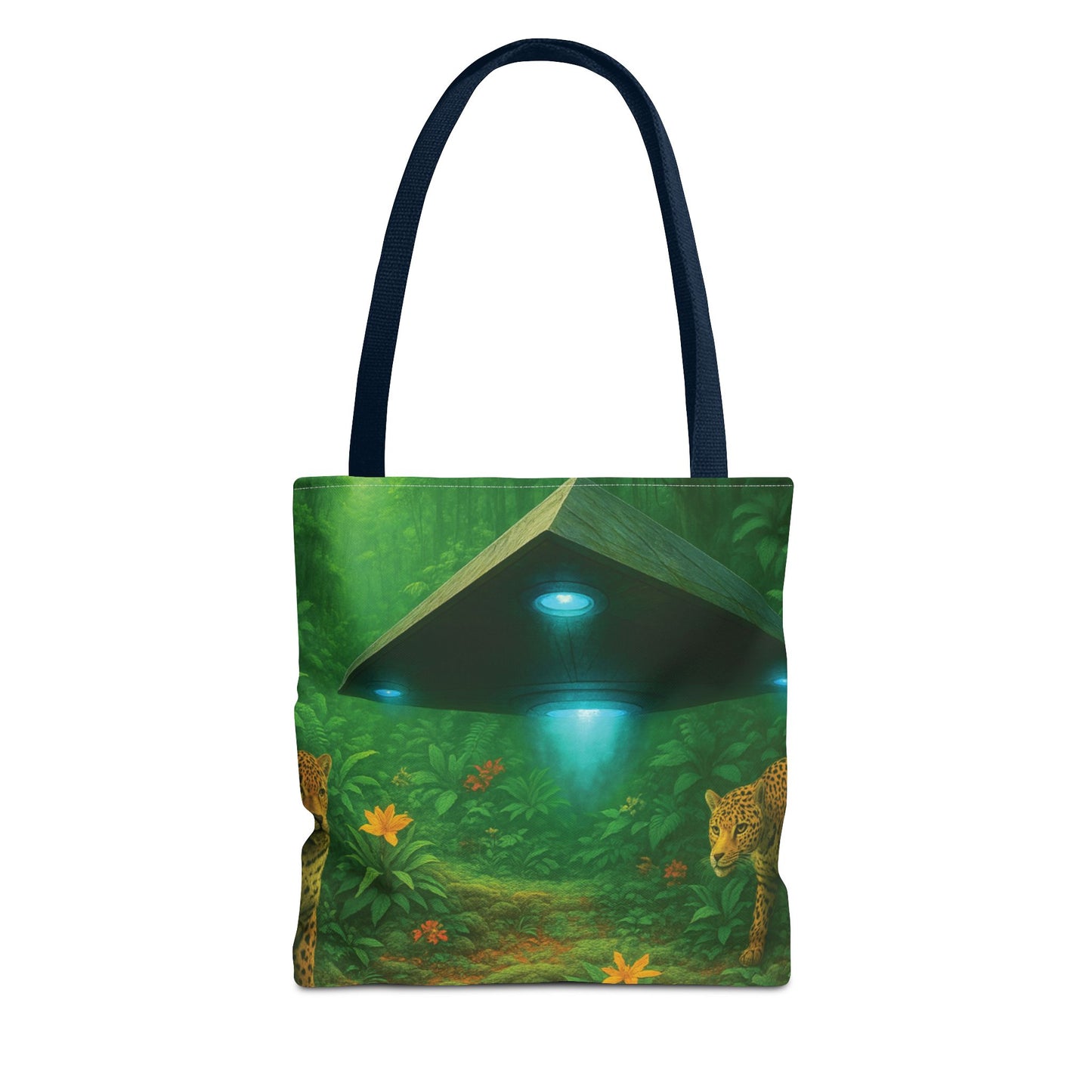 UFO and Jaguars Tote Bag - 3 Sizes