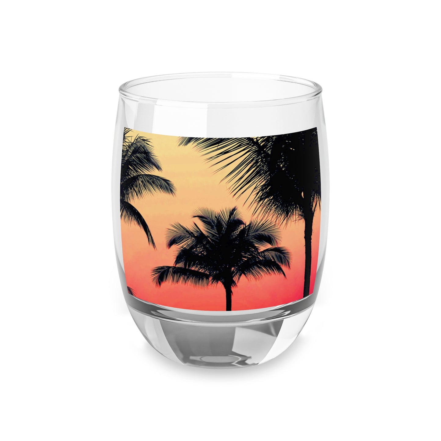Whiskey Glass, Palm Glow