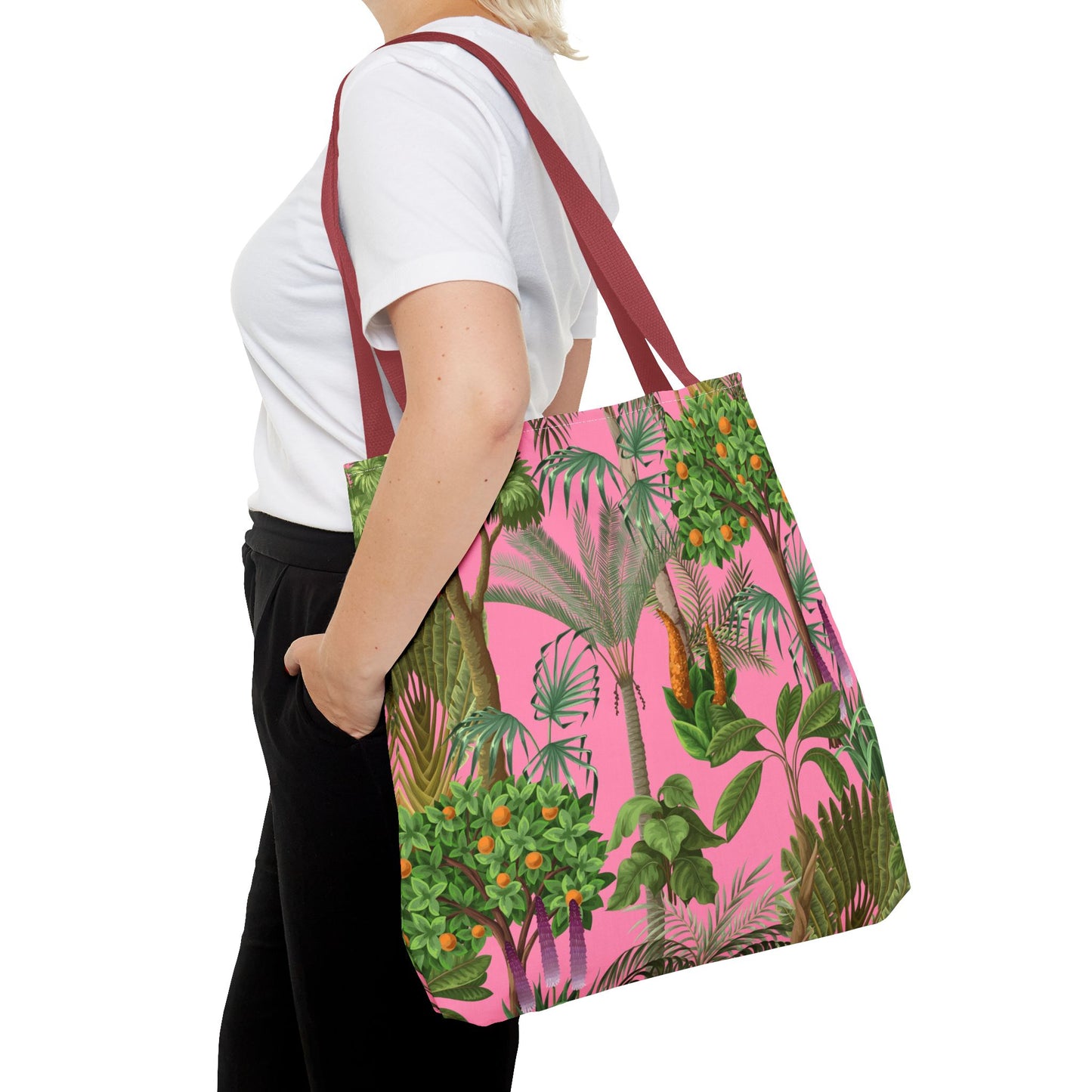 Rainforest Pinks Tote Bag - 3 Sizes