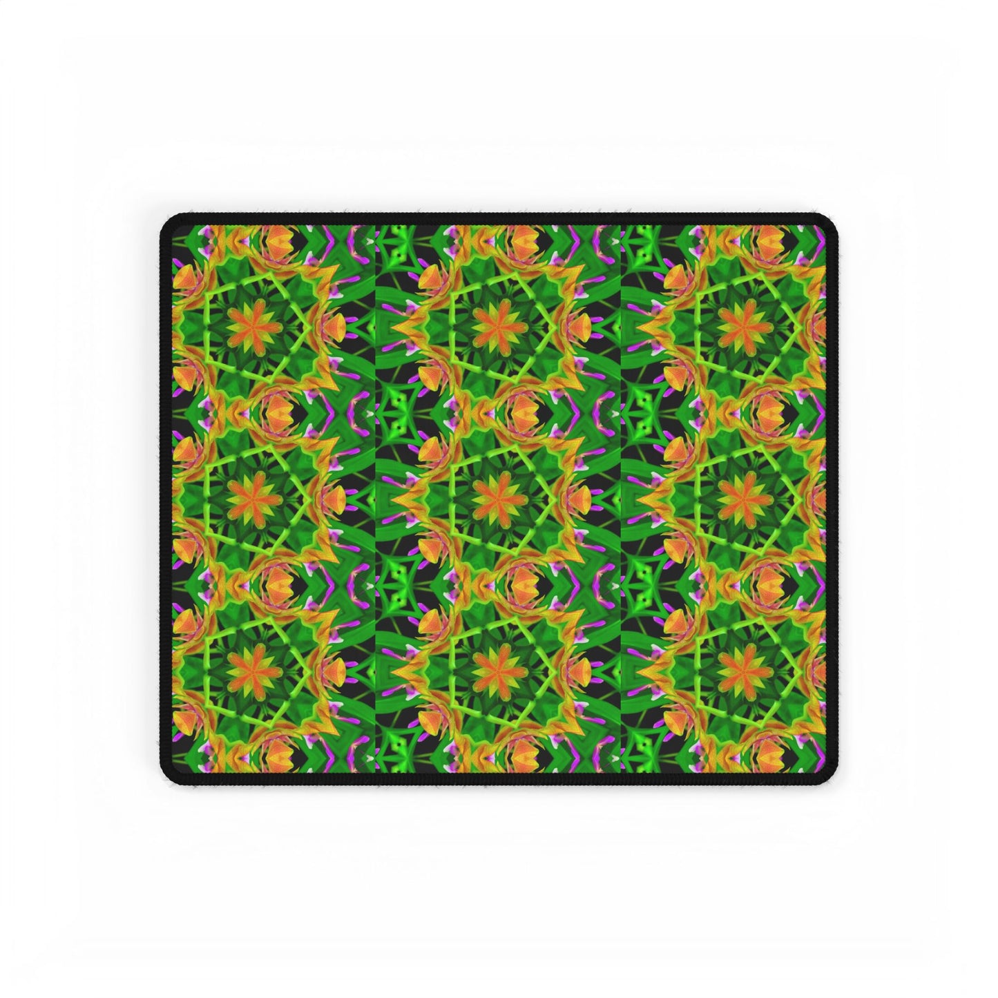 Copy of Desk Mats, Yellow Orchid Kaleidoscope, 3 sizes