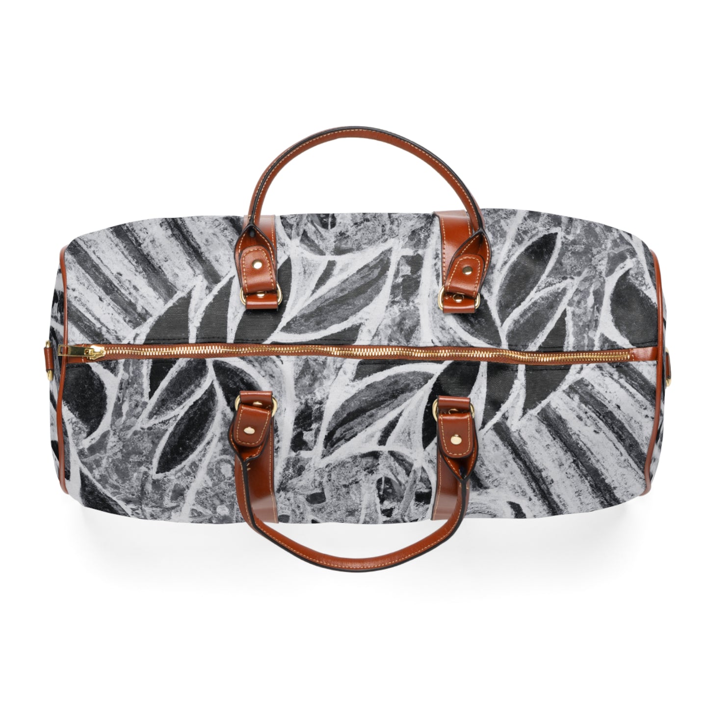 Tropical Waterproof Travel Bag - Perfect for Beach Getaways / Amazon Whimsy, Noir