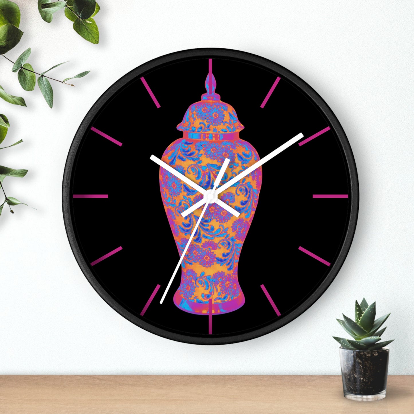 Wall Clock, Heatwave Ginger Jar, Hands/Base Variants