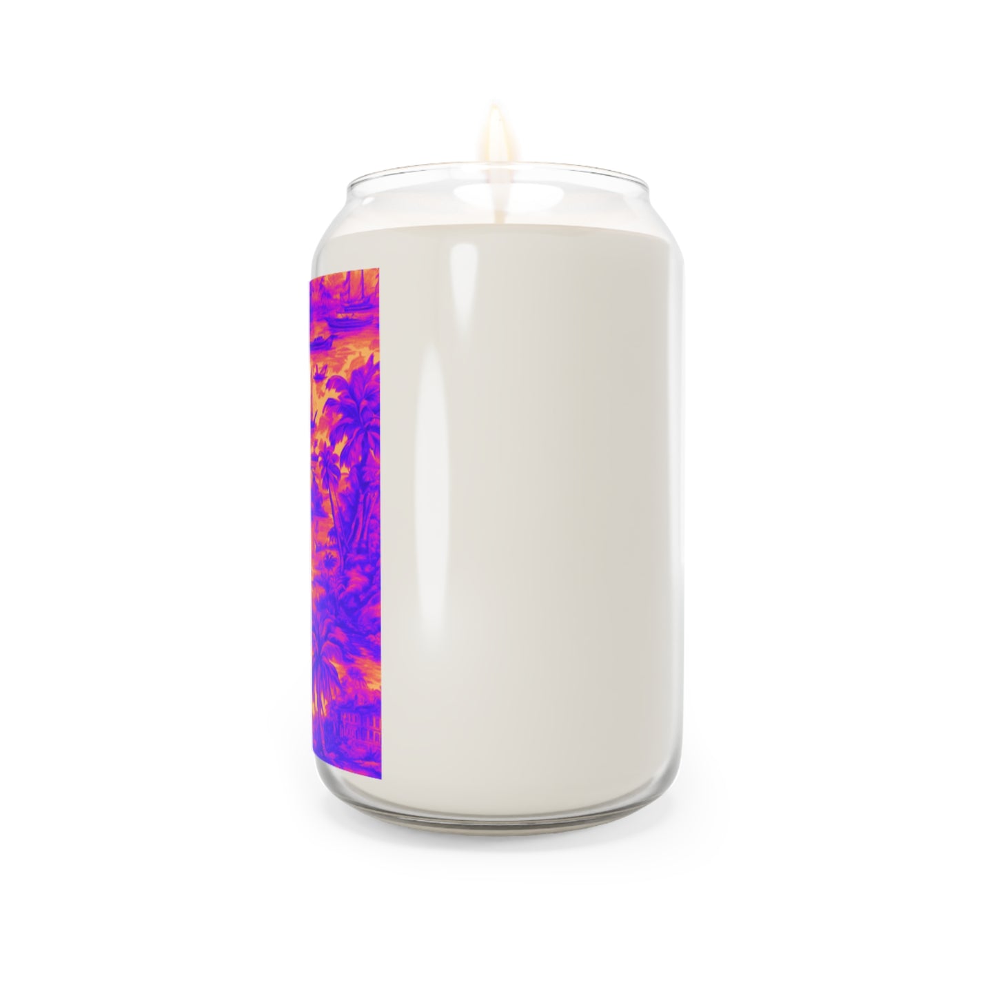 Scented Candle, 13.75oz - Crazy Cool Tropical Toile