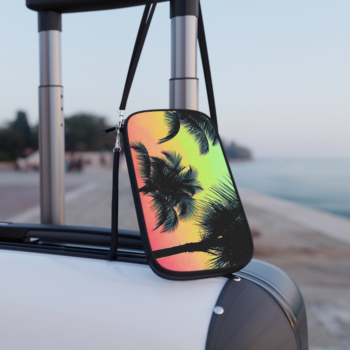 Passport Wallet – Perfect for Travelers & Adventurers / Tropical Glow, Sangria