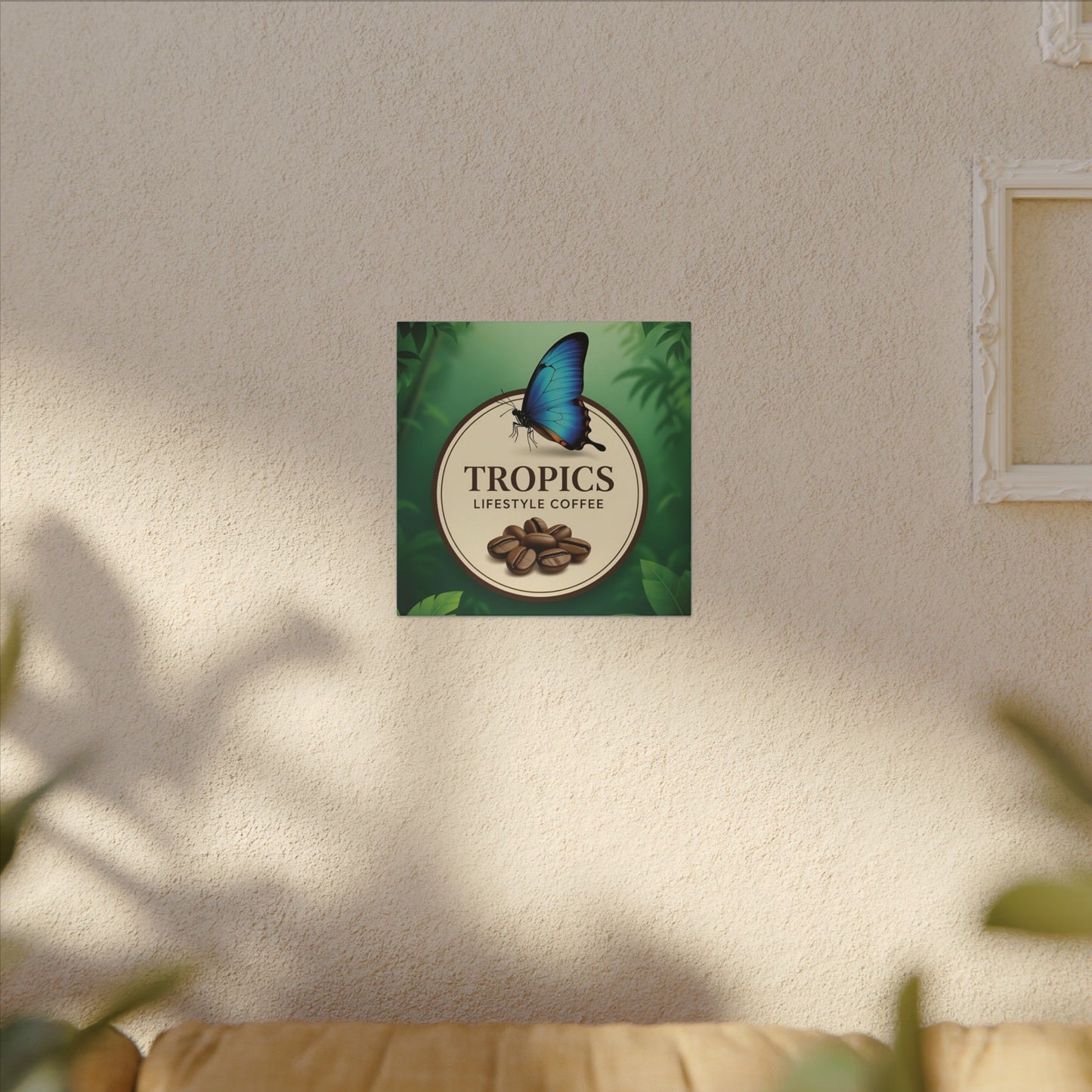 Tropical Wall Art — Butterfly & Beans, Tropics Lifestyle Coffee