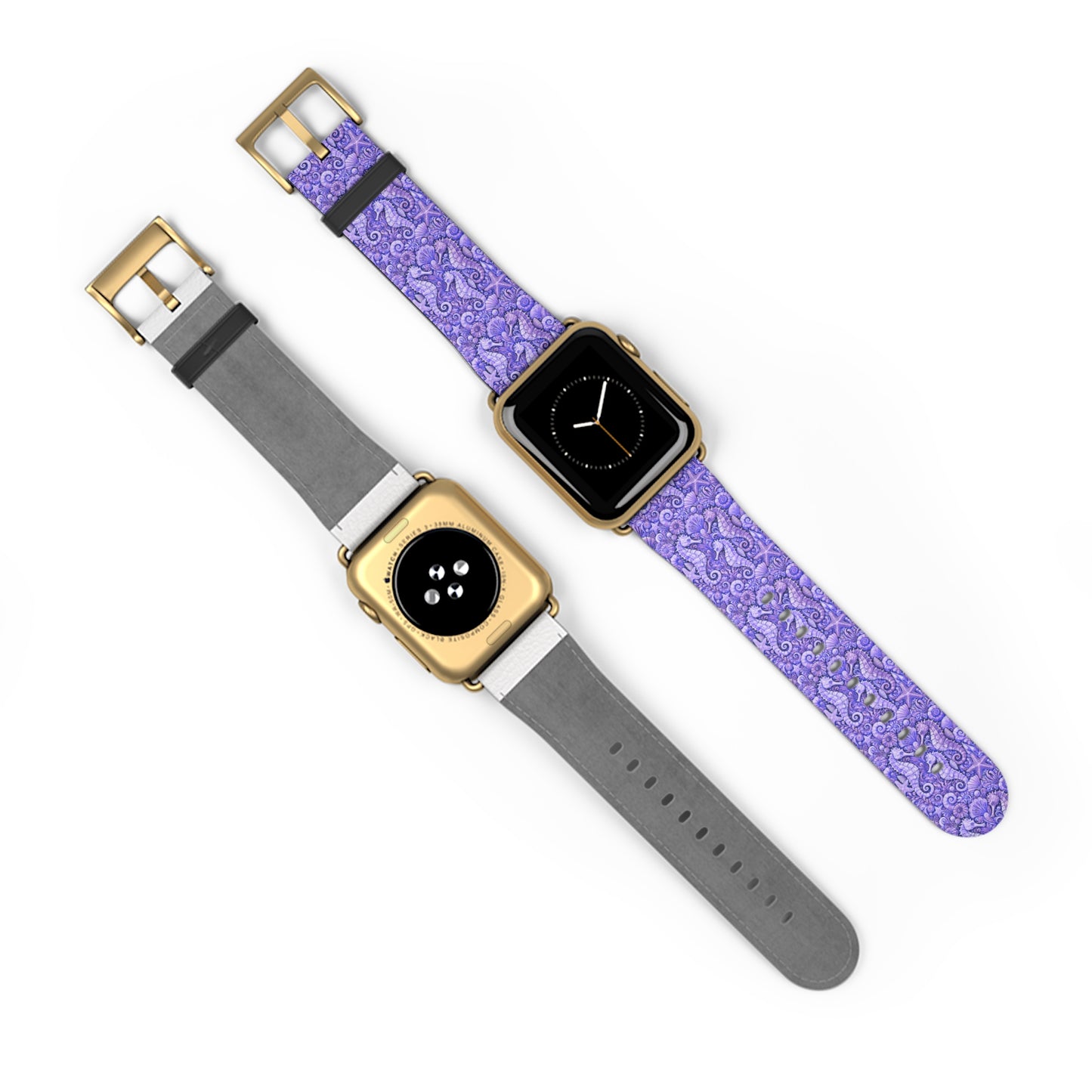 Apple Watch Band - Tropical Seahorse Trio, Amethyst