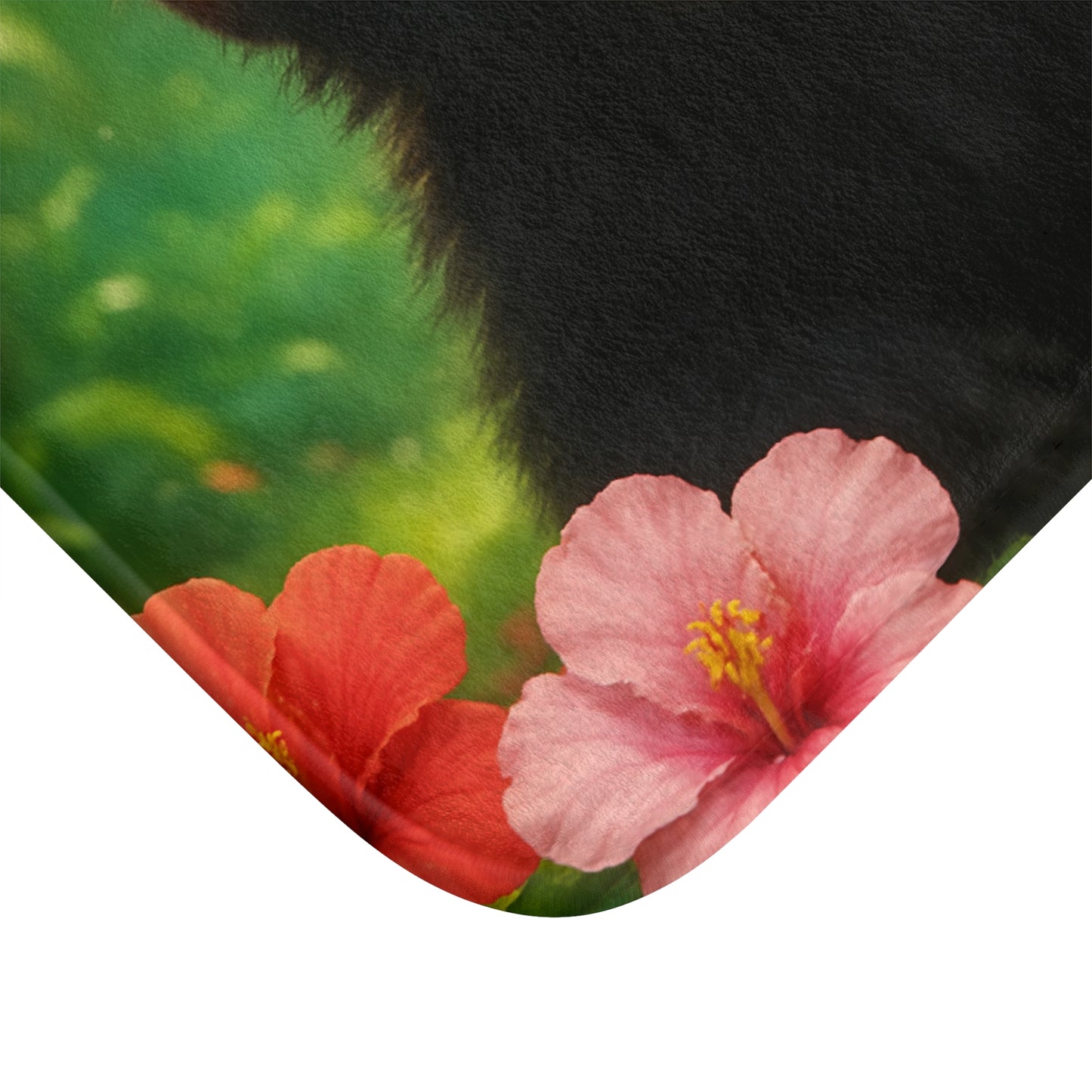 Baby Howler Monkey Bath Mat, 2 Sizes - Tropical Vibes for Home Decor