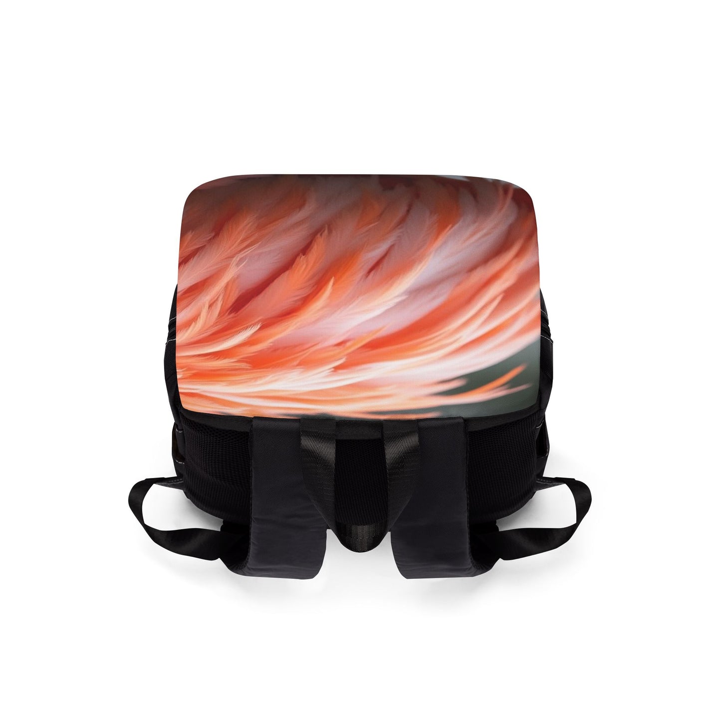 Flamingo Feathers Casual Backpack - Perfect for Everyday Adventures