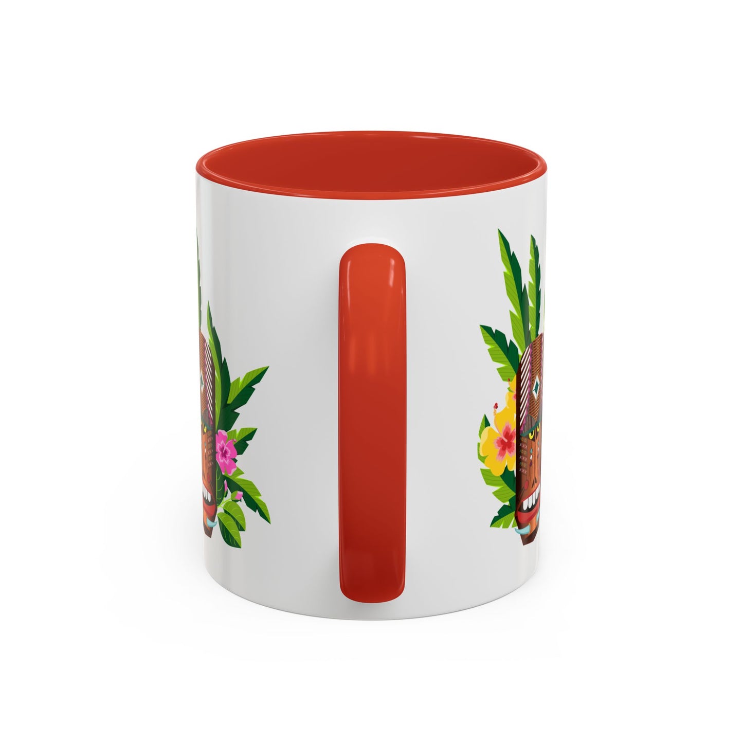 Accent Coffee Mug (11, 15oz), 8 Colors - Tiki Boss Loika