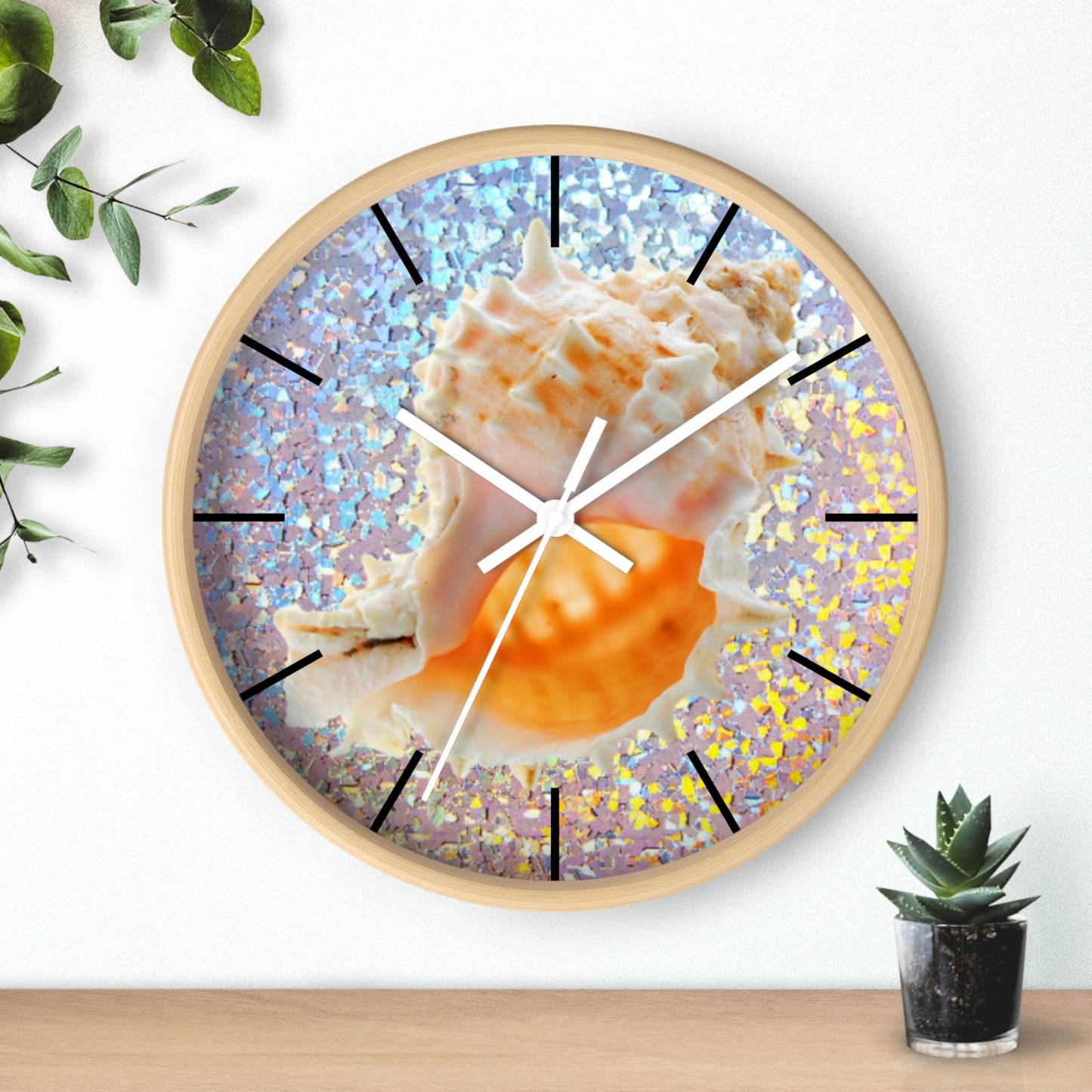 Wall Clock, Disco Conch, Hands/Base Variants