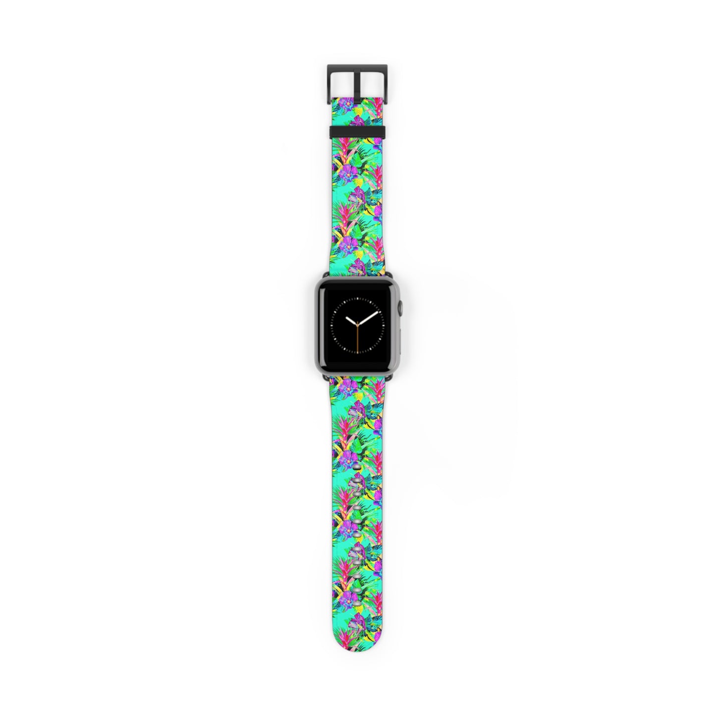 Apple Watch Band - Plant Palooza, turquoise