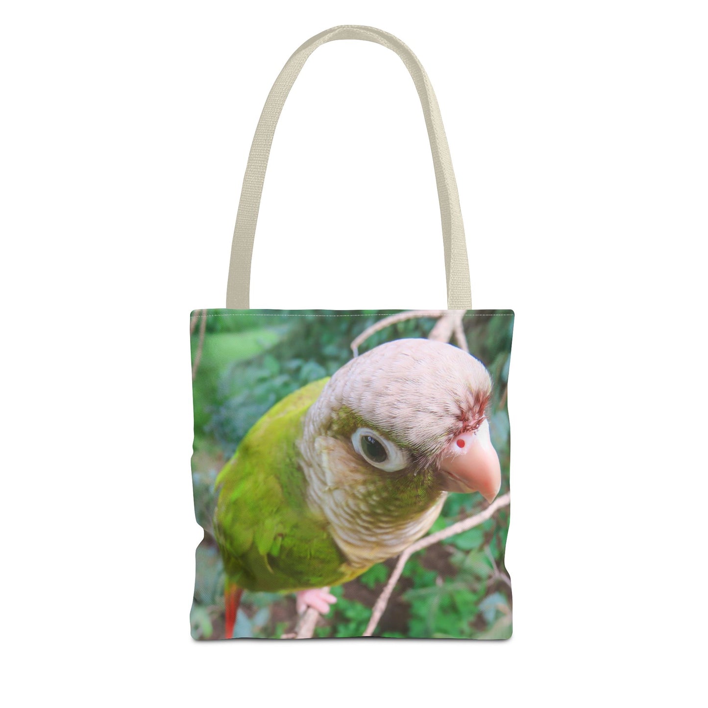 Tropical Sassy Parrot Tote Bag - 3 Sizes