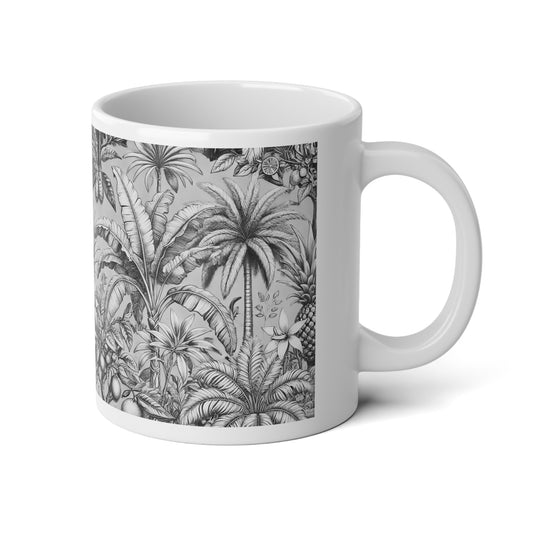 Jumbo Mug, 20oz, More Tropical Fruit Noir | Tropical Coffee Cup