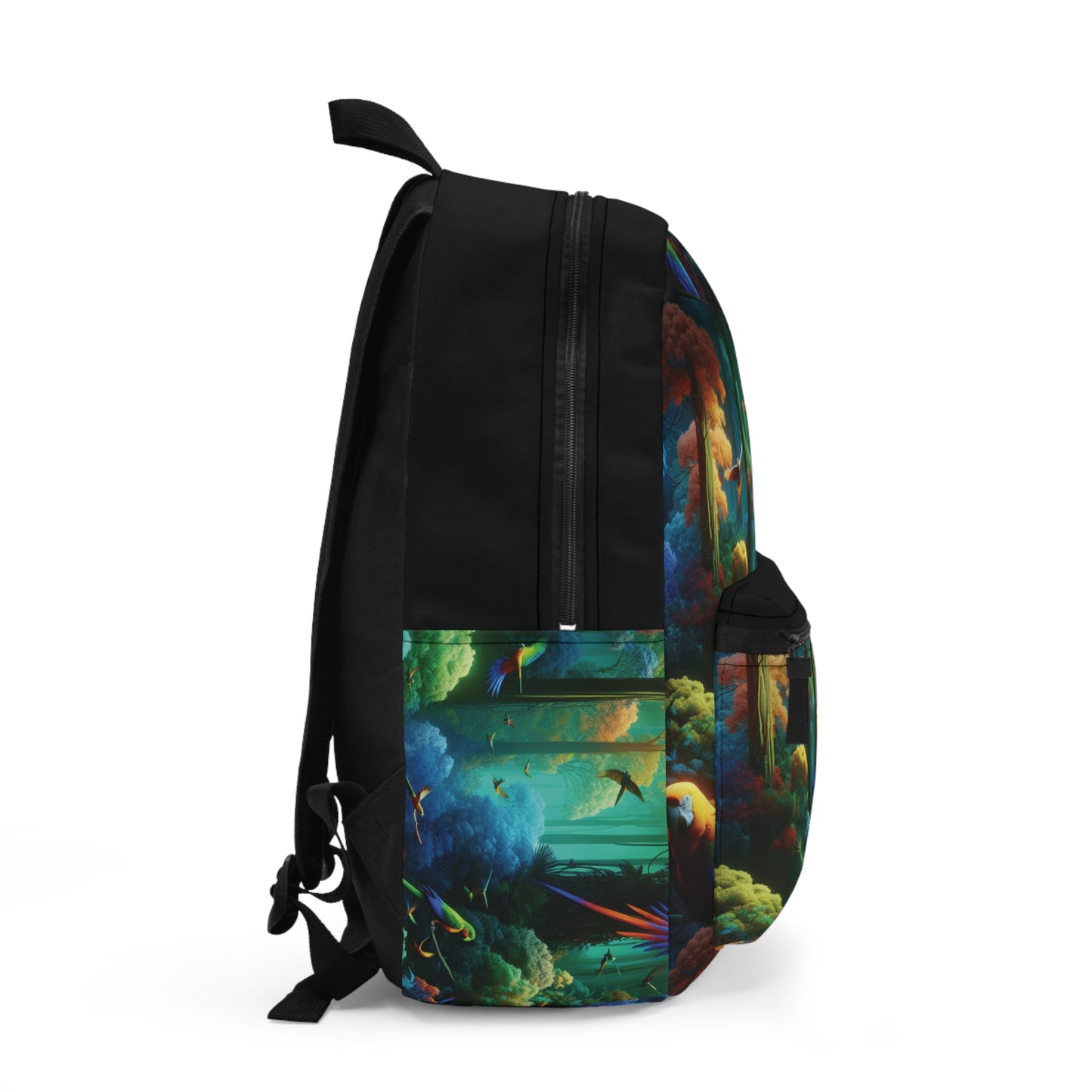 Tropical Backpack  / Rainforest Flight School, Black