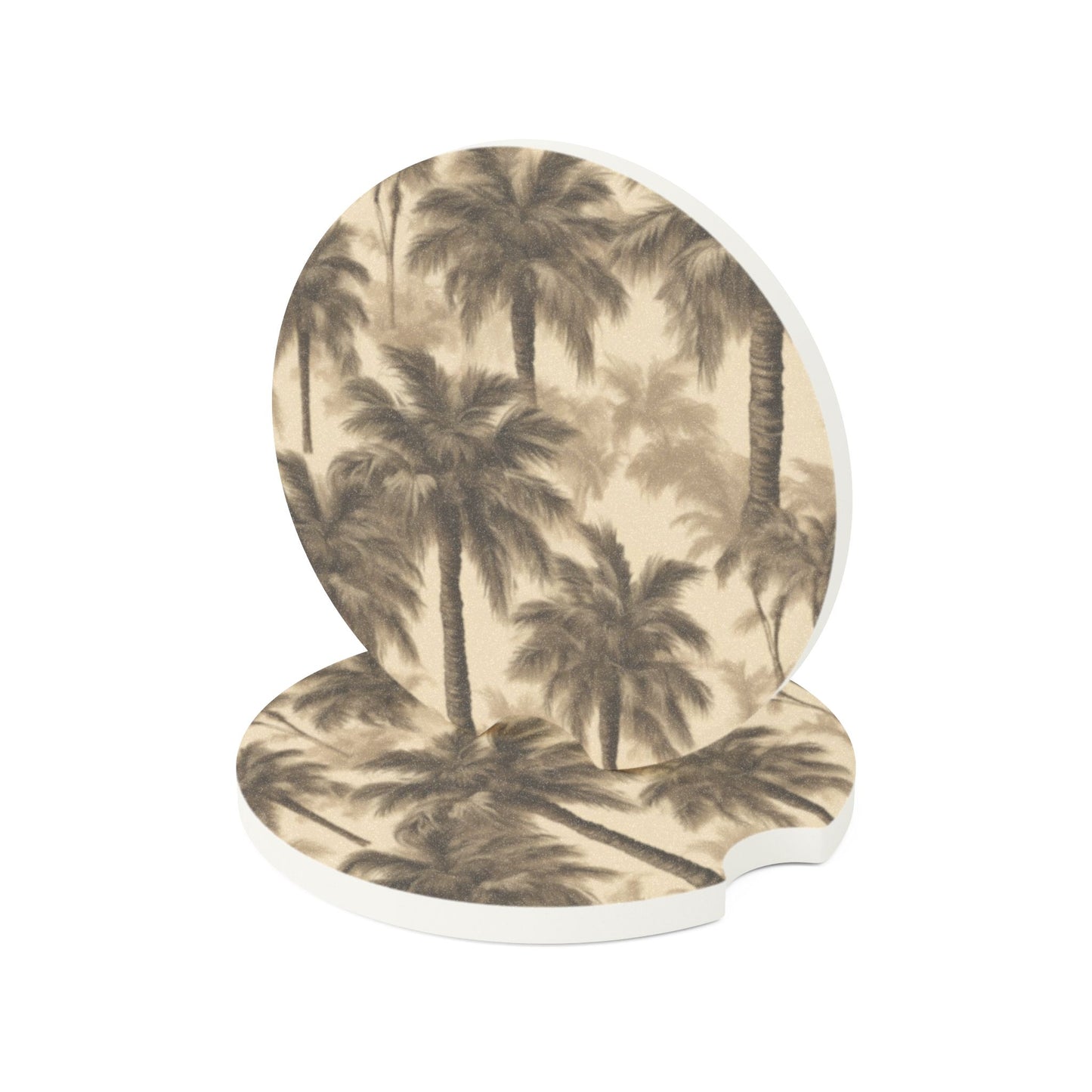 Soapstone Car Coaster - Lisa's Fluffy Palms