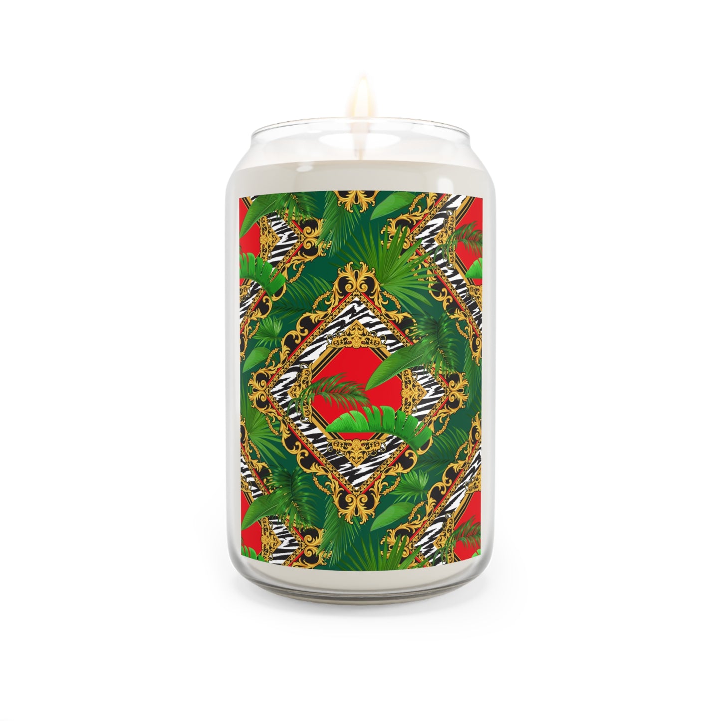 Scented Candle, 13.75oz - Jungle Luxe Red