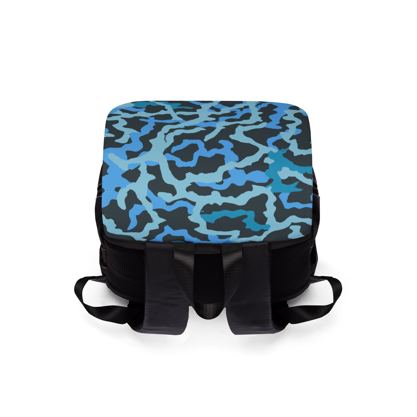 Coral Threads/Blue Casual Backpack - Perfect for Everyday Adventures