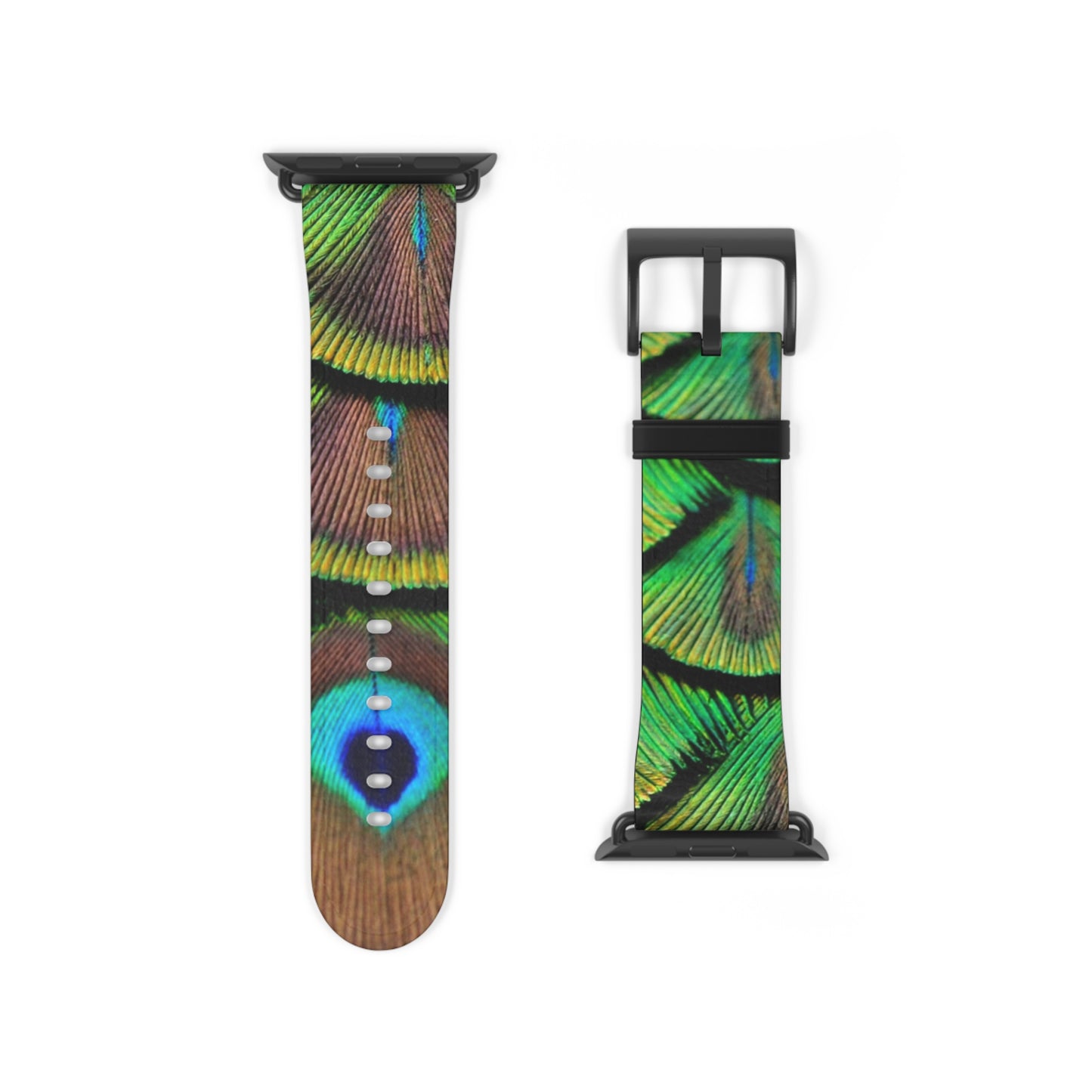 Apple Watch Band - Peacock Feather Party