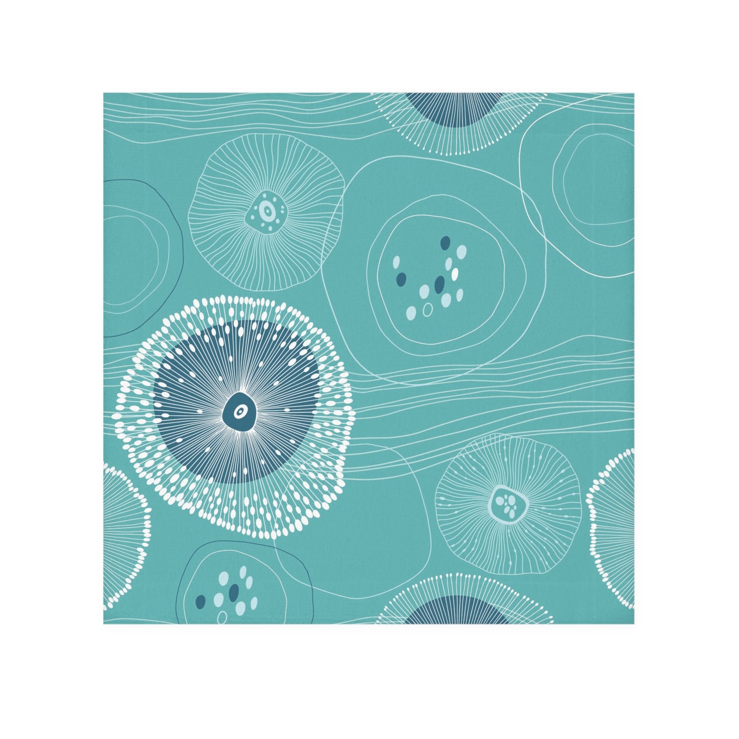 Face Towel - Plankton Drift Teal