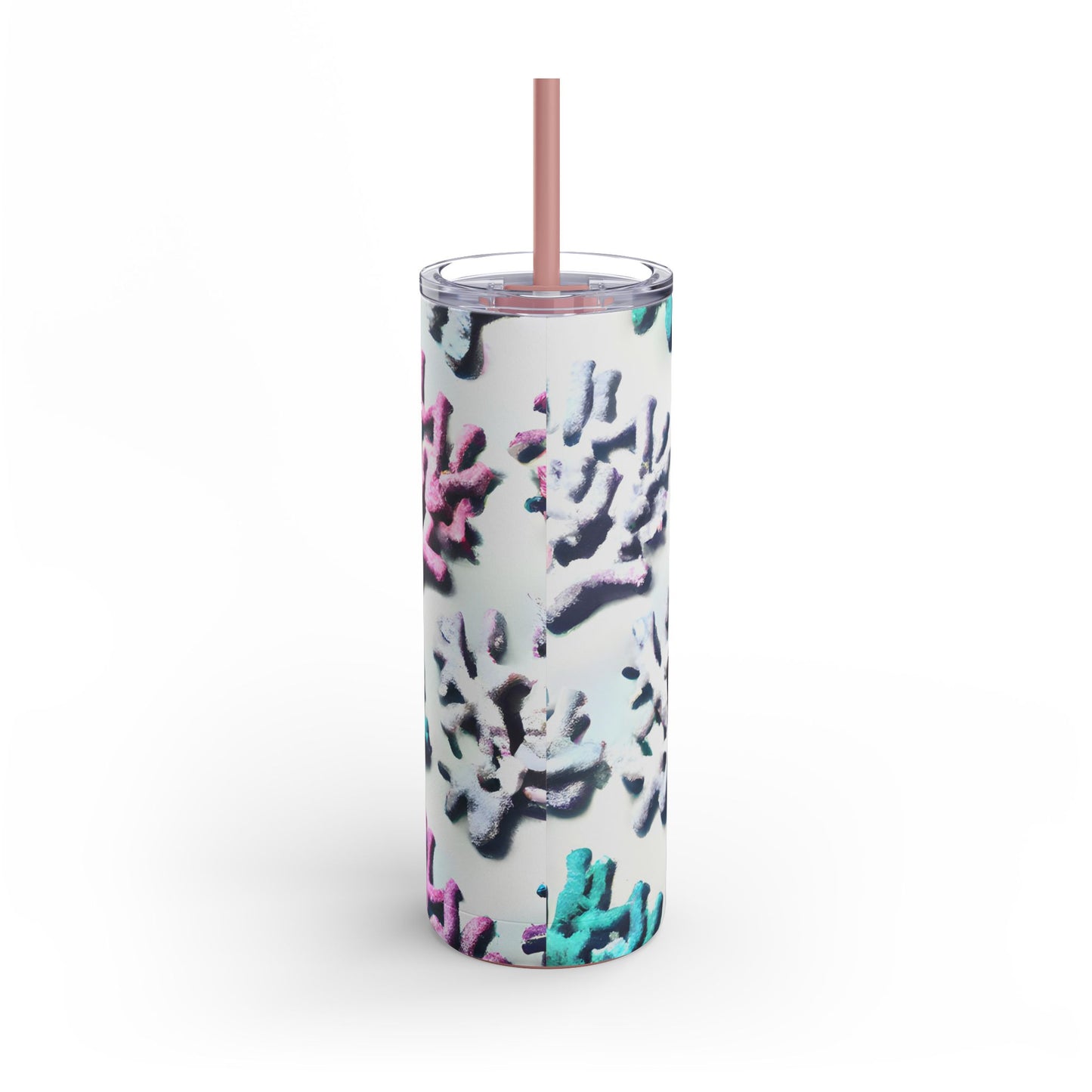 20oz Matte Tumbler, 7 Colors - Stylish Travel Cup - Corals Pastels