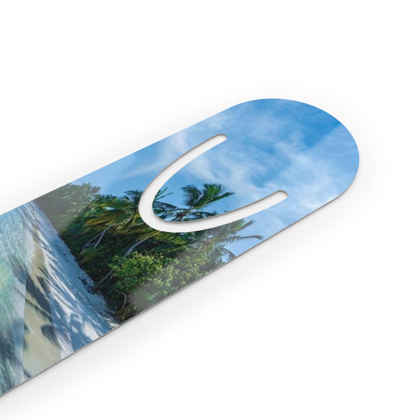 Bookmark - Aluminum, Calming Private Beach